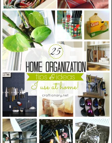 25 Practical Home Organization Tips and Ideas