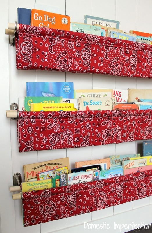 make kids books hanging storage