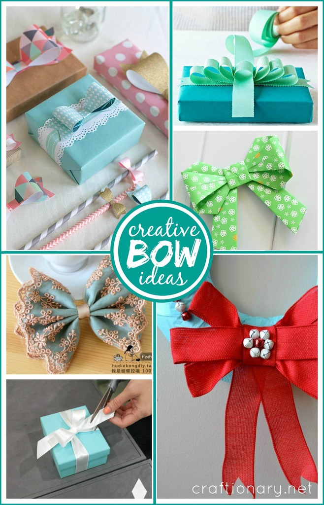 Creative bow ideas at craftionary.net