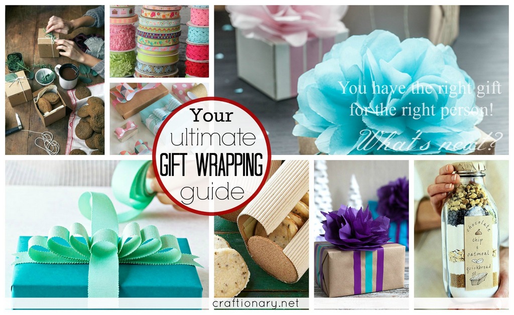 Ultimate Gift wrapping guide at craftionary.net