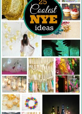 25 DIY Coolest NYE Ideas (New Year Eve Projects)
