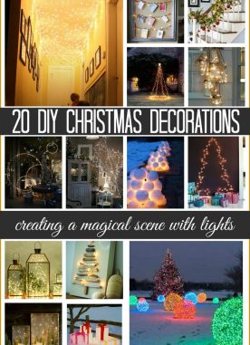 Decorating with lights – 20 DIY String Light Projects