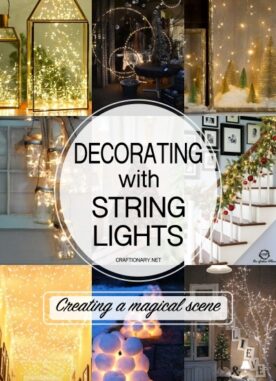 Decorating with String Lights: 20 DIY Festive Projects