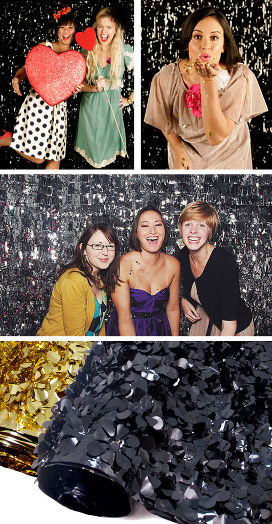 DIY new year eve backdrop