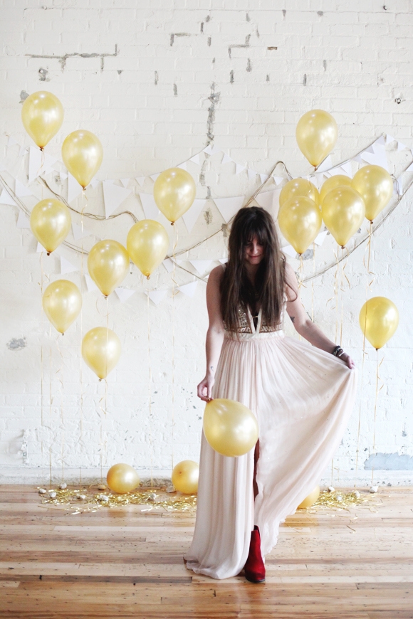 DIY NYE ideas - Backdrop