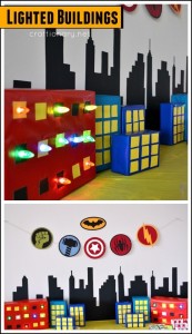 DIY lighted buildings