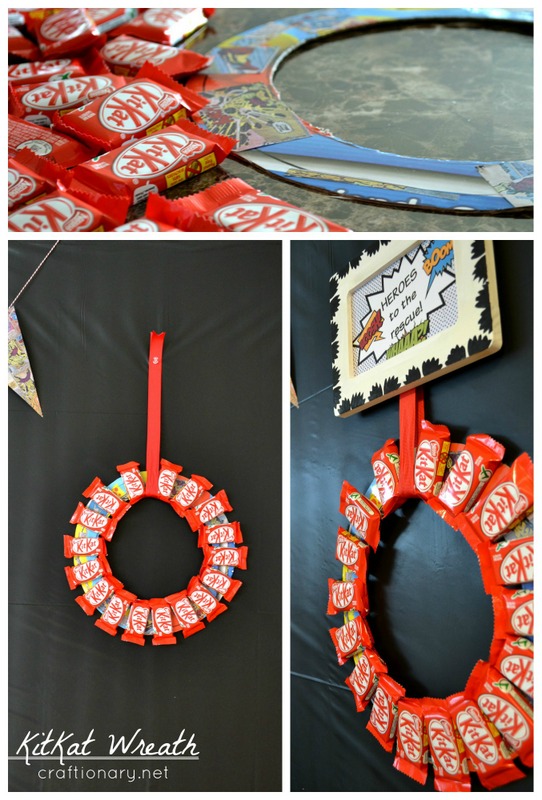 kitkat-candy-wreath