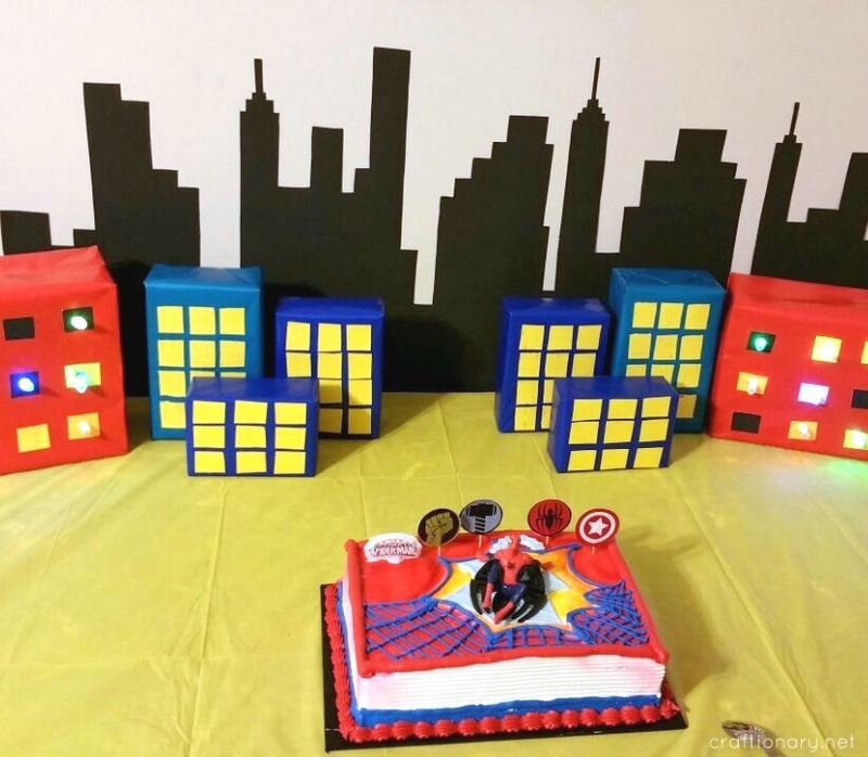 spiderman-birthday-cake