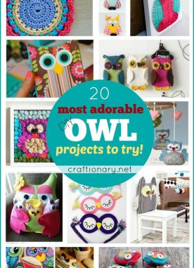 20 Most adorable DIY OWL projects to try
