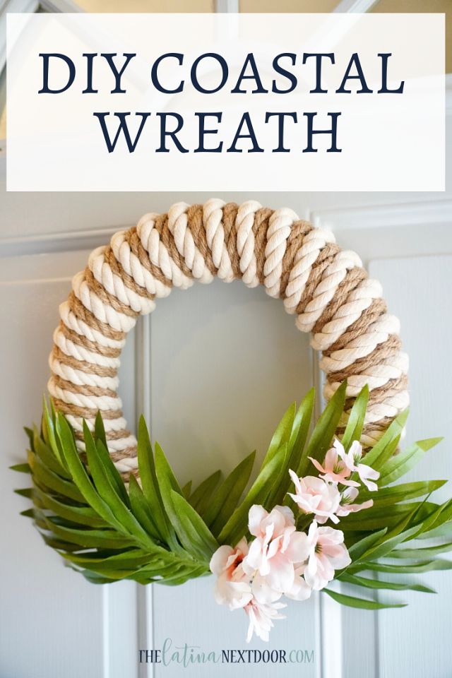 diy rope wreath