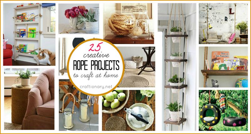 Creative DIY rope projects