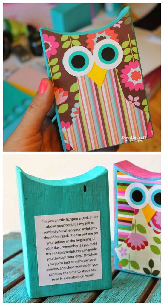 Felt Owl Gift Card Holder - Repeat Crafter Me