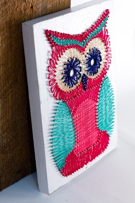 DIY-owl-string-art