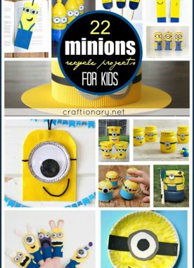 22 DIY Minions recycle projects for creative kids