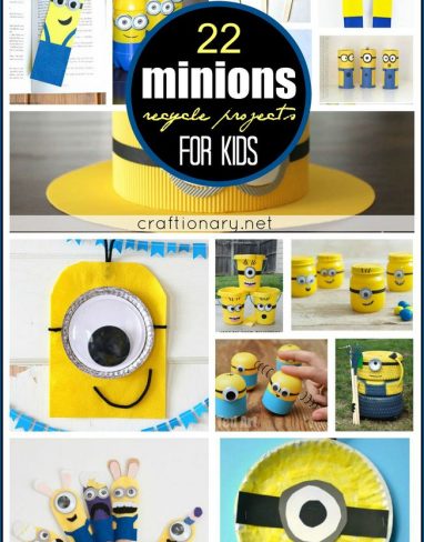 22 DIY Minions Recycle Projects for Creative Kids