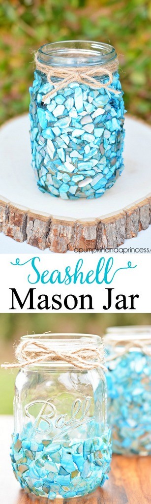 Seashell-mason-jar-craft