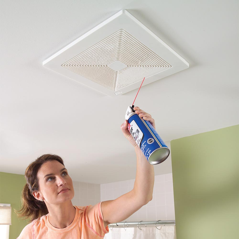 clean bathroom exhaust fan