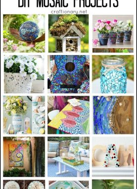 40 Impressive DIY Mosaic Projects to love