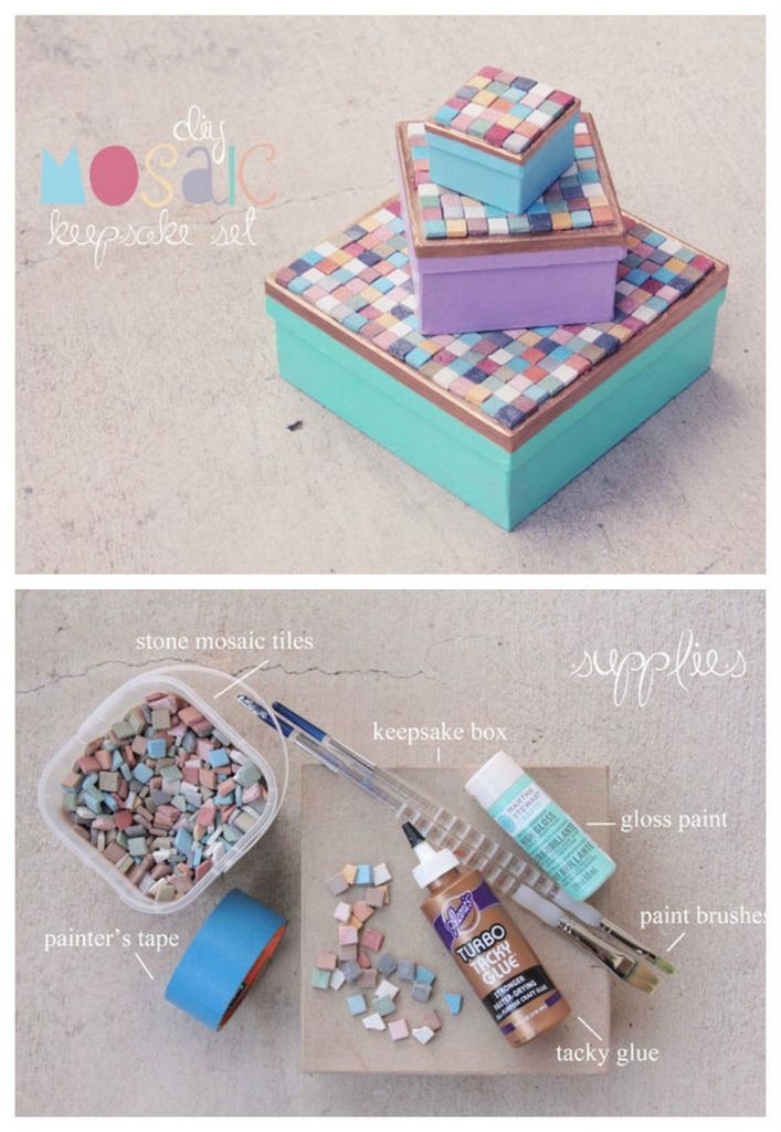 Mosaic-keepsake-boxes