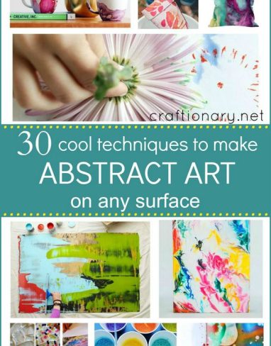 30 ways to make Abstract Art projects