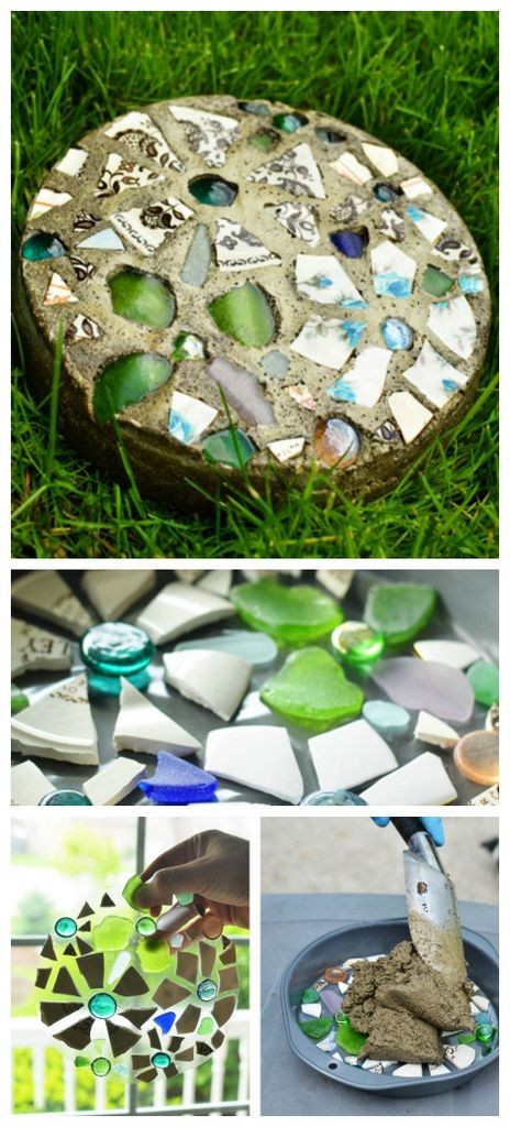 mosaic-stepping-stones-from-baking-pan