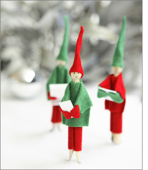 Clothes-Pin-Elf-Dolls