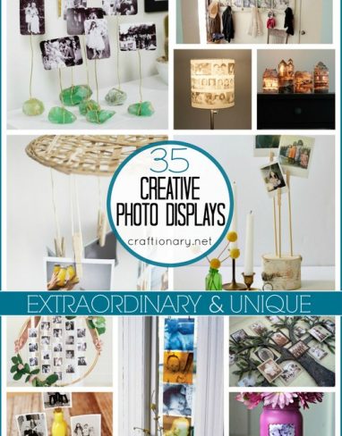 34 DIY Pictures and Photo Display Home Decor Ideas