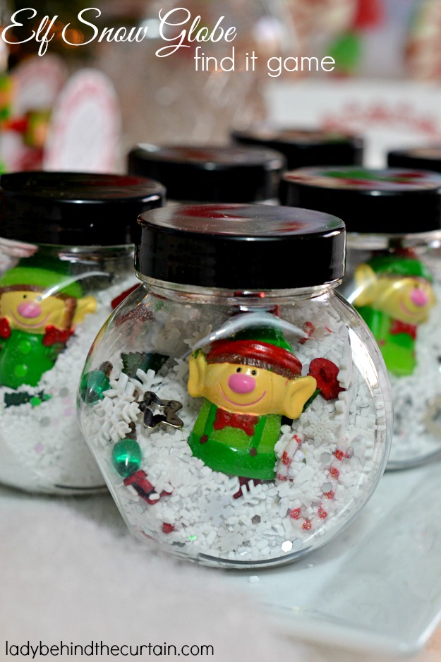 Elf-in-a-snow-globe