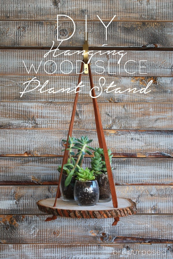 Hanging Wood Planter