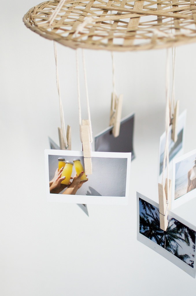 Personalised Photo Chandelier