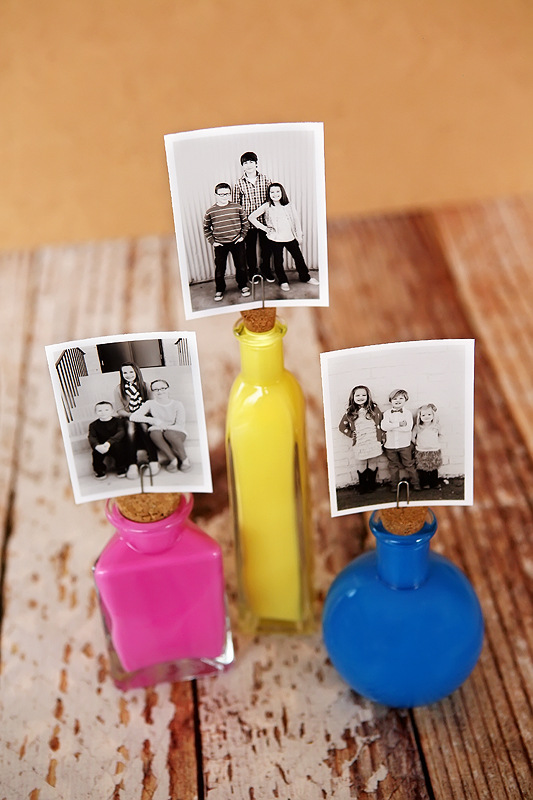 Photo Display Bottle Stand