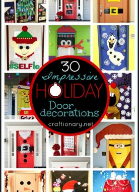 30 Impressive Holiday Door Decorations Unusual Ideas
