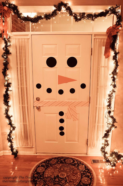 Christmas-door-snowman