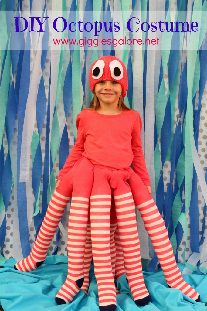 DIY octopus costume