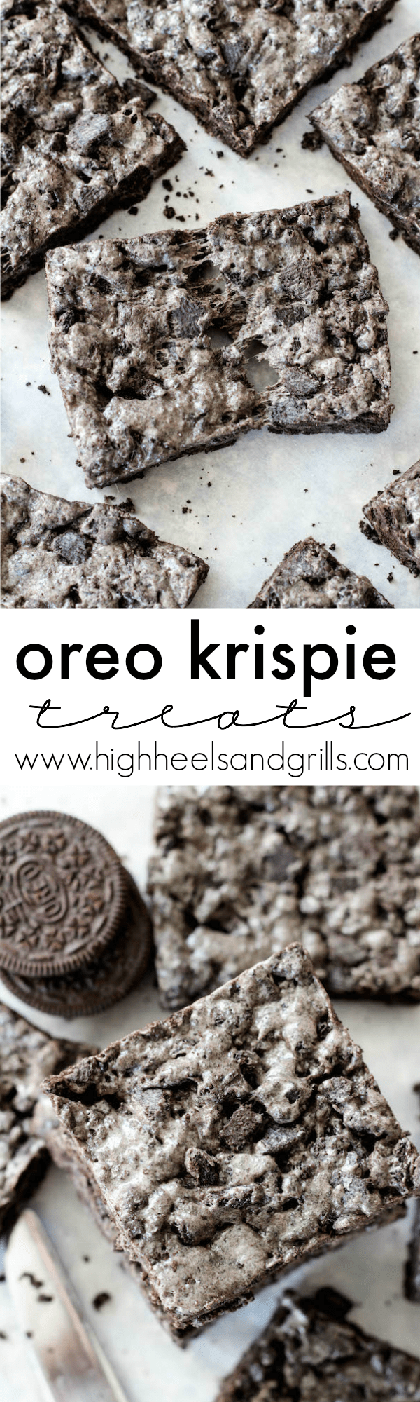 Oreo krispie treats recipe