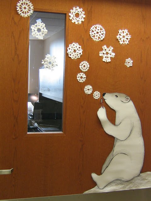 Polar-Bear-christmas-door