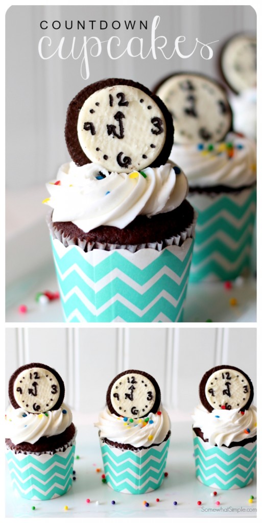 Countdown oreo cupcakes