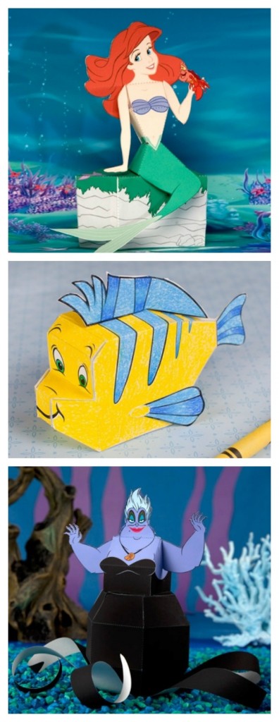 Disney little mermaid printables