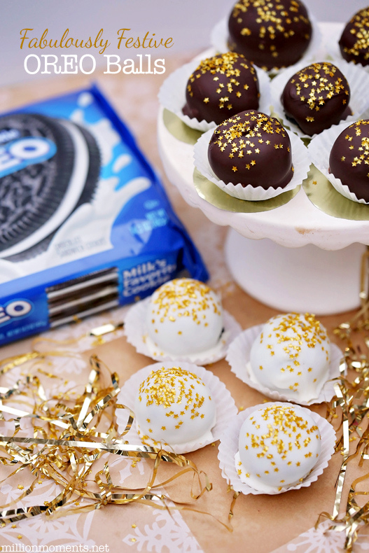 New Years Eve oreo balls