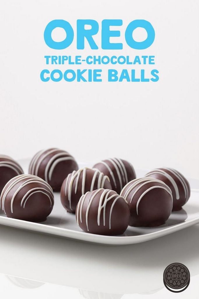Oreo triple chocolate balls recipe