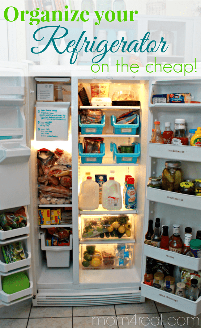 organize your refrigerator and fridge