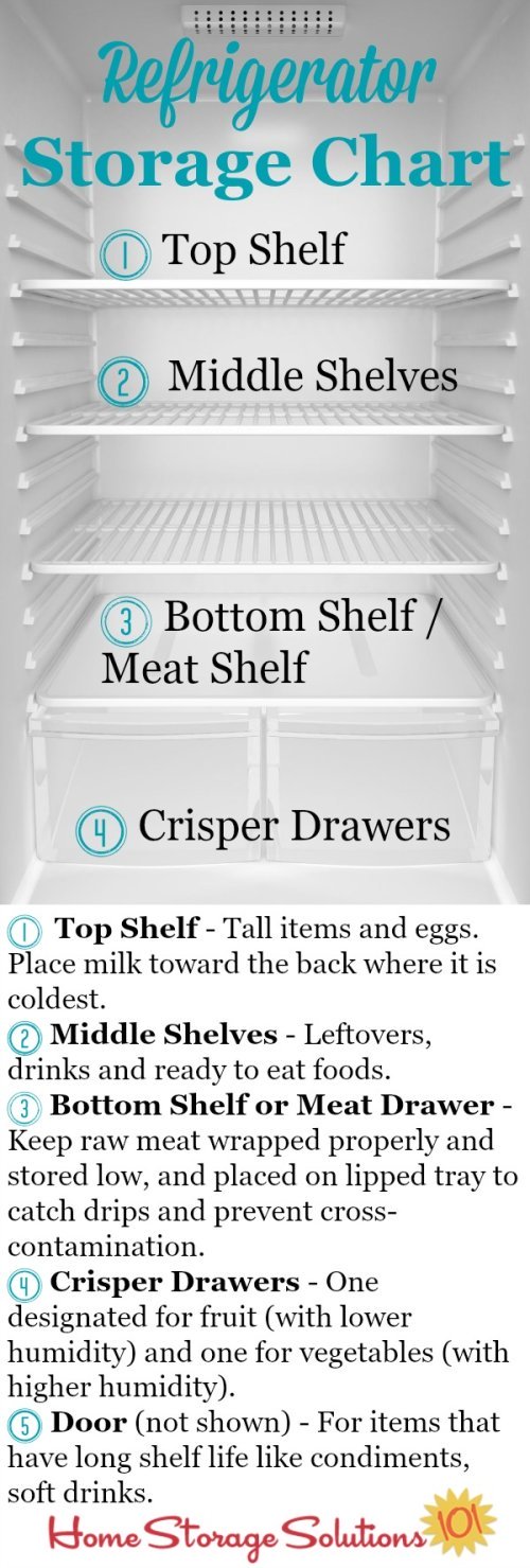refrigerator storage ideas and tips