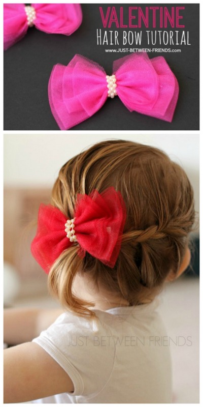 Cute hair bow tutorial