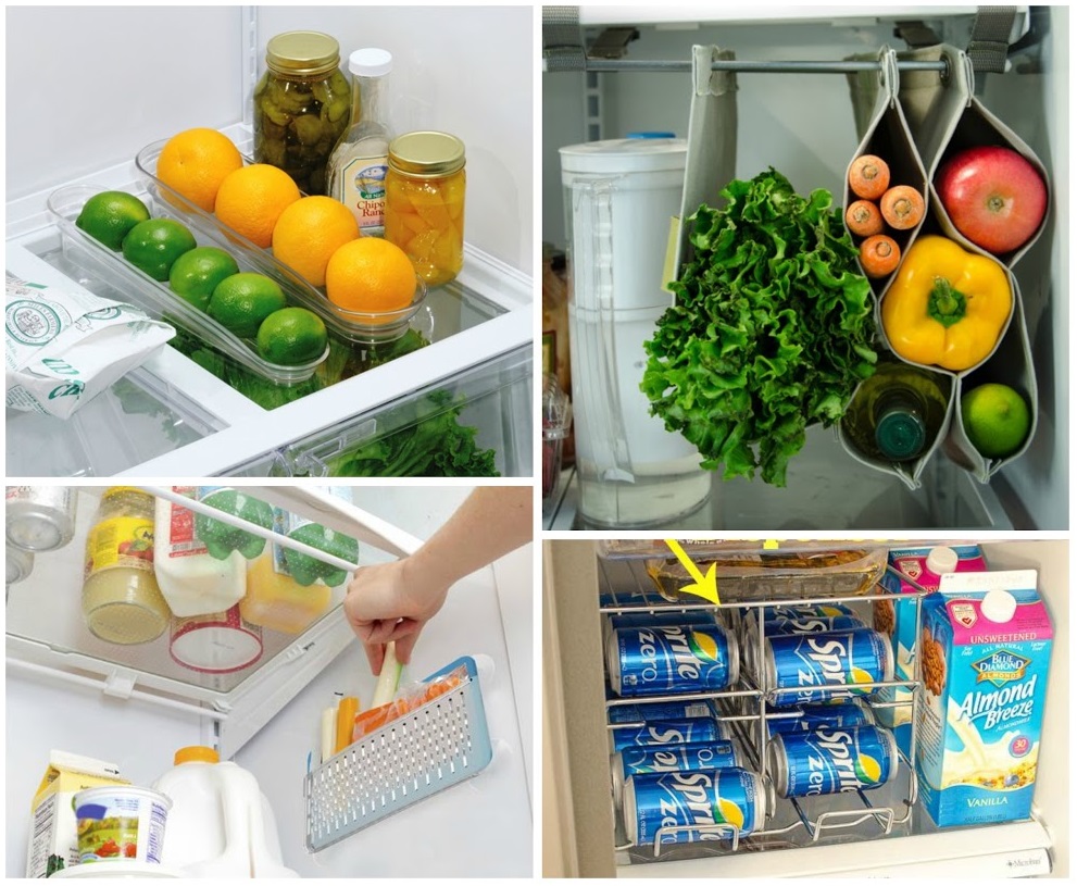 clever storage accessories for fridge