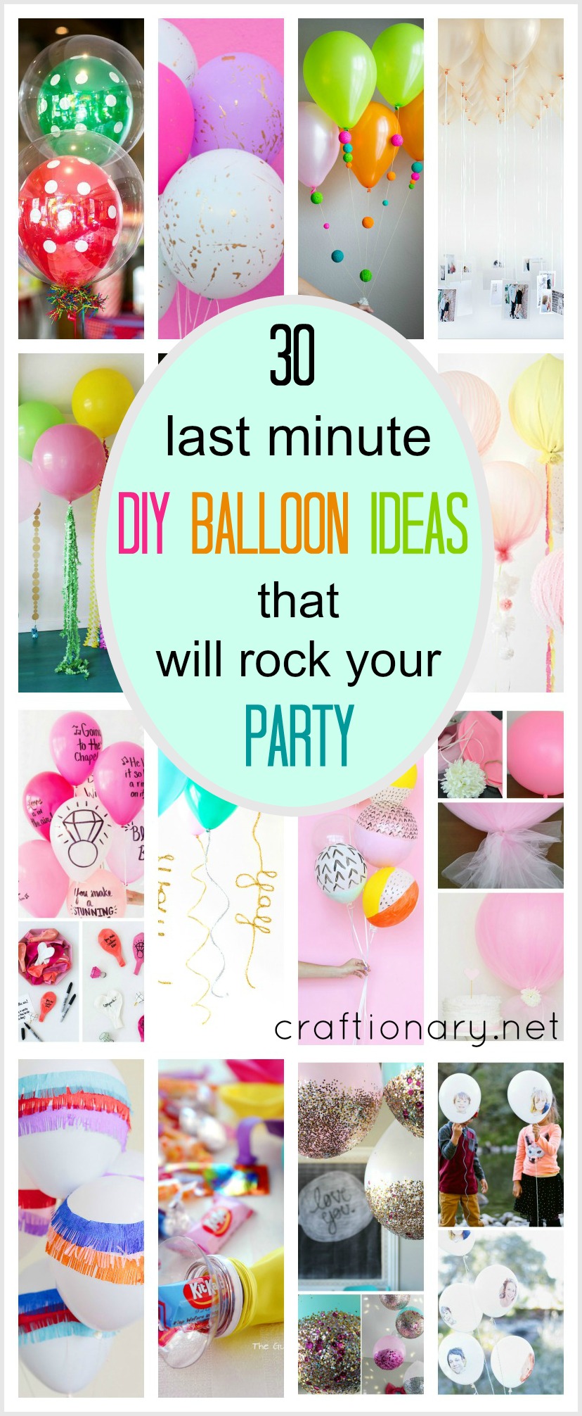 30 Stunning last minute DIY balloon ideas - Craftionary .