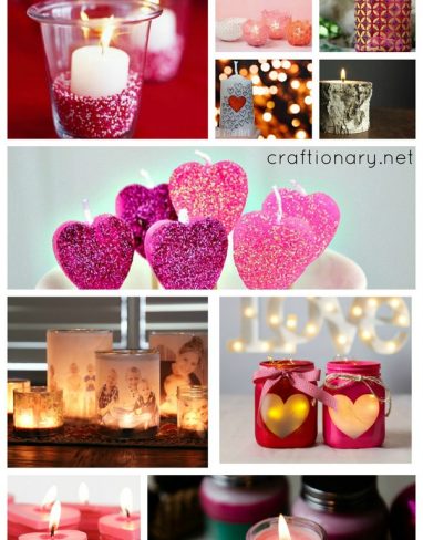 DIY Valentine’s Day Candles Anyone Can Make As Gifts