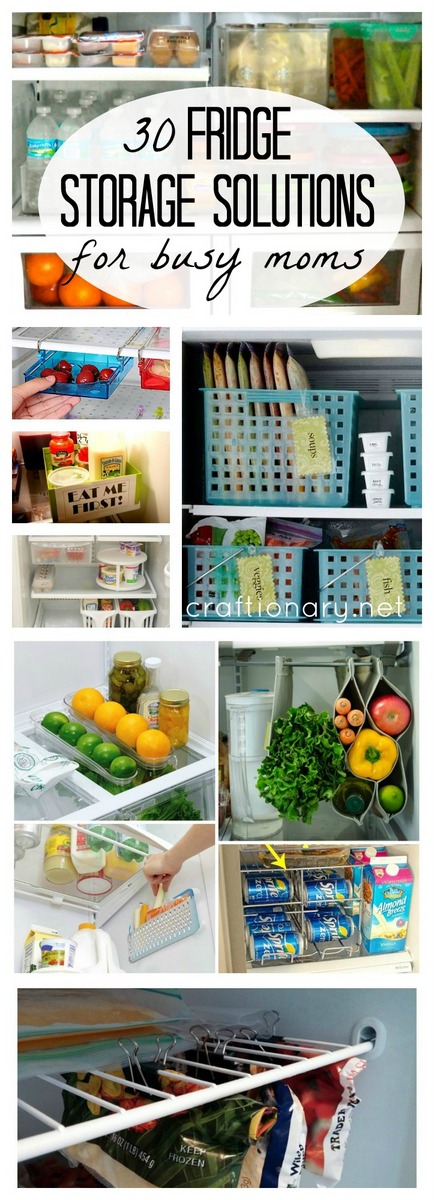 Fridge storage solutions