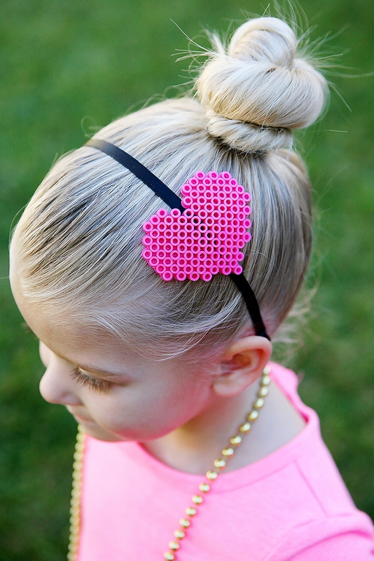 Valentines day heart headband