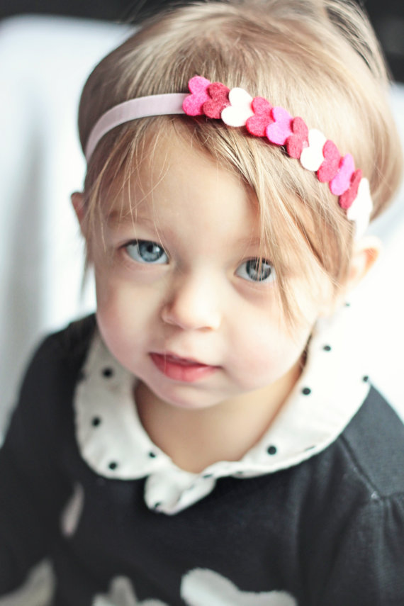 Hearts headband