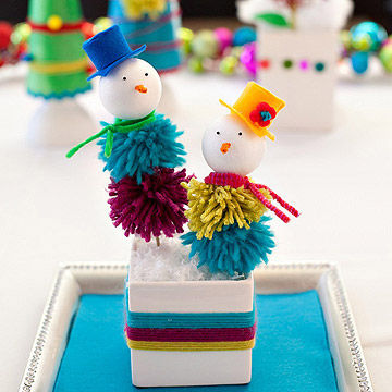 Pom-pom-winter-snow-people